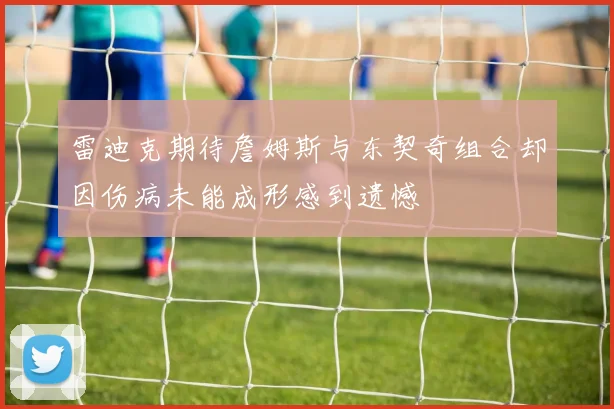 雷迪克期待詹姆斯与东契奇组合却因伤病未能成形感到遗憾